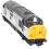 Class 37/0 37051 in Railfreight Metals sector triple grey with Scottish 'car-style' headlight  - Digital sound fitted