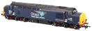 Class 37/4 37423 "Spirit of the Lakes" in DRS plain compass blue (current condition) - Digital sound fitted