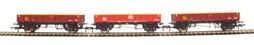 MHA ballast / spoil open wagon in DB / EWS livery - pack of 3