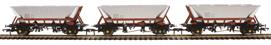 HAA MGR coal hopper with BR freight brown cradle - pack of 3