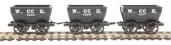 4 wheel Chaldron open wagons in Wearmouth Coal Co. livery - circa 1900-1930 - pack of 3