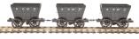 4 wheel Chaldron open wagons in Stella Coal Co. livery - circa 1950s - pack of 3