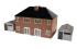 1930s semi detached house - card kit