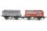 Pack of 2 x 7-Plank Open Wagons - 'Leek & Morlands' & 'Silverdale' - special edition for Tutbury Jinny