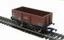 High steel mineral wagon for sand in BR brown