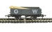 4 plank wagon in GW grey livery with wood load 45505