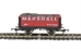5 Plank wagon in Marshall livery with 9ft w/b chassis