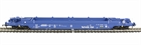 KQA Intermodal pocket wagon in blue (pristine). 84 70 4907 019-9