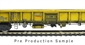 JNA Network Rail 'Falcon' Bogie ballast wagon NLU 29087 weathered. Hattons exclusive