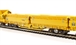 MRA side-tipping ballast train. 5 car unit & generator vehicle. Network Rail yellow. Pristine (B859D)