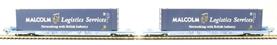 Megafret Twin Pack & 2 X 40' High Cube Containers