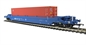 KTA wagon GERRS 97762 & 40 ft high cube container