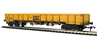JNA Network Rail 'Falcon' Bogie ballast wagon NLU 29101 weathered. Hatton's exclusive