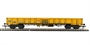 JNA Network Rail 'Falcon' Bogie ballast wagon NLU 29161 weathered. Hatton's exclusive