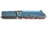 Class A4 4-6-2 4468 "Mallard" in LNER Garter Blue - Dapol Black Label Exclusive - Digital sound and smoke fitted