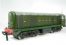 Class 20 Diesel locomotive in British Railways green with 3 x goods vans