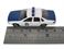 Alabama State police car in white & blue HO gauge