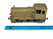 Class 03 diesel shunter with conical exhaust and air tanks in brass (Brassworks Range)