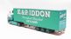 ERF EC series step frame curtainside lorry "K & P Iddon Transport Ltd"