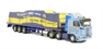 Scania 113 Flatbed & Canvas Load - Gallacher Bros Haulage Ltd - Co. Durham