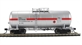 GQ70 tank car in silver & red #0272526