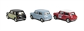 3 piece Mini Collection - Speedwell blue, Radford Wicker Mini & Monte Carlo Rally Mini
