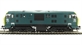 Class 22 B-B Diesel Hydraulic D6328 (font A) in BR blue with full yellow ends