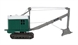 Ruston Bucyrus 19 - Drag Shovel - Green circa 1937