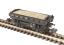 Mermaid side tipping ballast wagon ZJO DW100048 in BR black with straw lettering