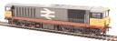 Class 58 58011 in Railfreight red stripe - weathered