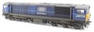 Class 58 58021 'Hither Green Depot' in Mainline Freight Blue - weathered