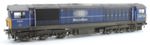 Class 58 58021 'Hither Green Depot' in Mainline Freight Blue - weathered