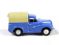 Morris Minor pickup with rear cover in blue