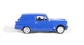 Triumph Courier Van in Blue, with opening bonnet.