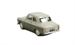 Ford Anglia 100E 2-door in beige/chocolate with white wall tyres