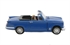 Triumph Herald 13/60 convertible in blue. Hood down