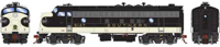 FP7A EMD 6147J of the Southern (Black) 