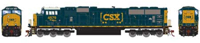 SD70MAC EMD 4579 of CSX - digital sound fitted