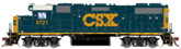 GP38-2 EMD 2759 of CSX - digital sound fitted