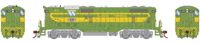 GP7 EMD 1602 of the Illinois Terminal - digital sound fitted