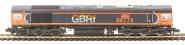 Class 66/7 66773 "Pride of GB Railfreight" in GBRf livery with rainbow logo