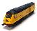 Class 43 HST 4-car book set in Network Rail "New Measurement Train" yellow