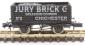 7 plank open wagon "Jury Brick Company, Chichester"
