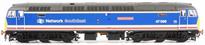 Class 47/4 47596 'Aldeburgh Festival' in revised Network SouthEast blue - Digital Sound Fitted