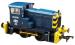 Class 02 diesel shunter 02005 in BR blue with wasp stripes and yellow bufferbeam