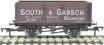 7 plank open wagon "South and Gasson, Brighton" - "Gaugemaster Collection"
