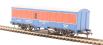 Track cleaning wagon in BR research department red and blue - RDB787319