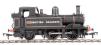 Class 58xx 0-4-2T 5816 in BR Lined black with BRITISH RAILWAYS (Gill Sans)