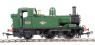 Class 14xx 0-4-2T 1409 in BR Unlined green with late crest