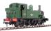 Class 14xx 0-4-2T 1409 in BR Unlined green with late crest